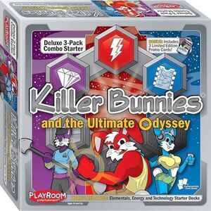 Killer Bunnies Oddessy Starter Combo Heroic and Azoic NWT Playroom Entertainment